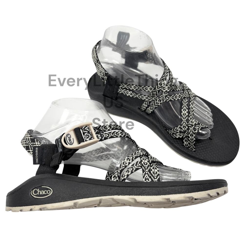 Chaco ZX/2 Classic Sandals Women 10 Cloud Toe Ring Loop Water Hiking Sport Aztec